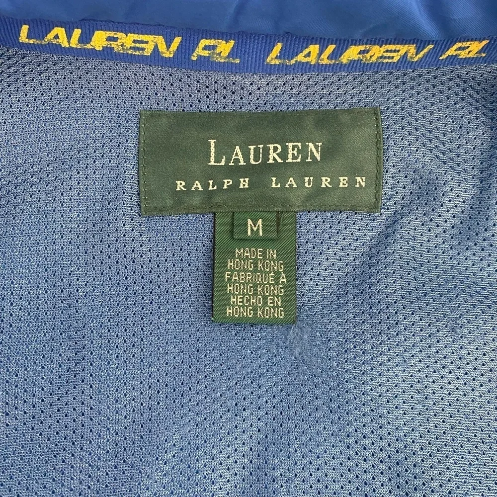 RALPH LAUREN Blue Windbreaker Jacket M
